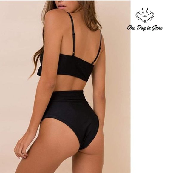 Jelly Tie Knot High Waisted Bikini - Picture 2 of 3